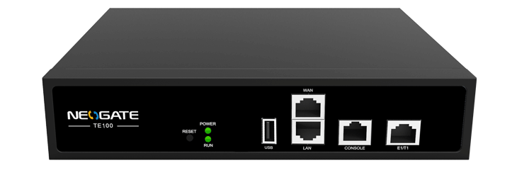 NeoGate TE100 - �����м�����(VoIP-E1/T1/J1)